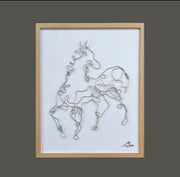 "ELECTRIC HORSE PORTRAIT” No 1